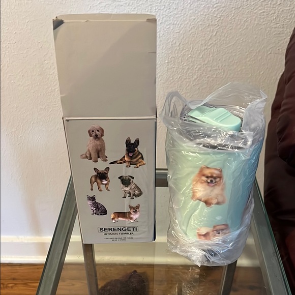 NIB Serengeti Dog Print Tumbler - Picture 1 of 4